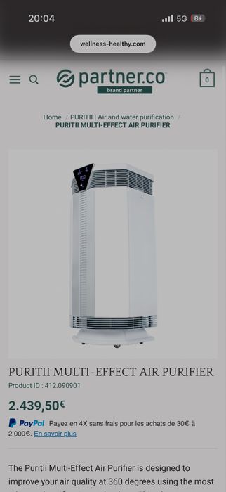 Purificator aer PURITII