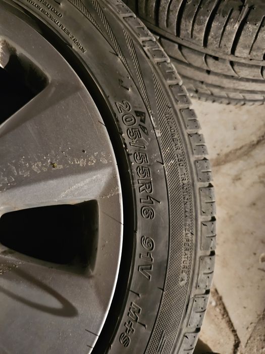 Джанти 5x112 с гуми Audi Volkswagen seat ауди 16 цола