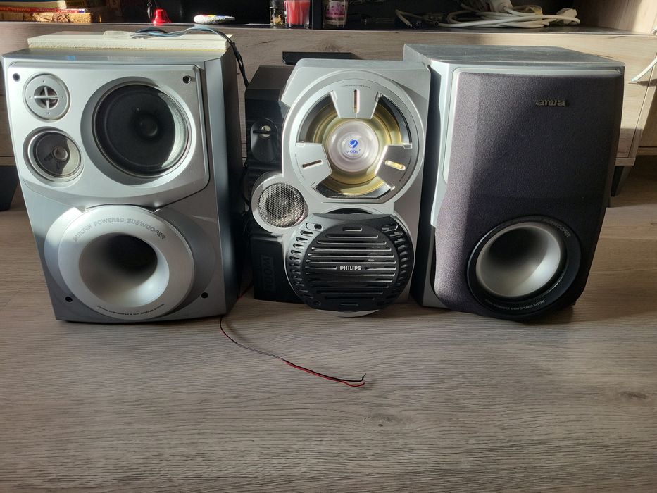Boxe sistem Aiwa cu subwoofer integrat sistem/stație set