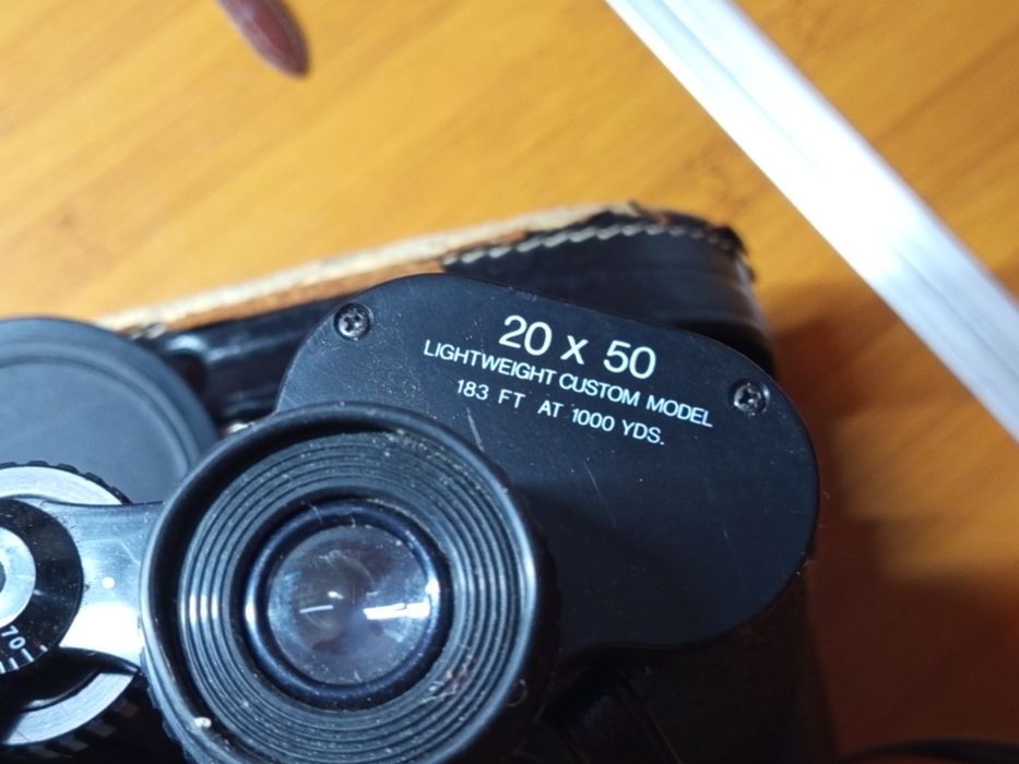 Binoclu vintage Pathescope 20x50,Made în Japonia