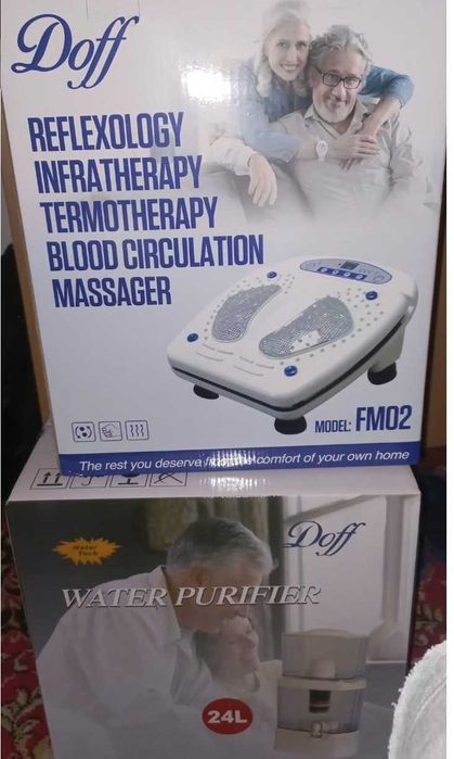 Aparat de masaj si filtru de apa Doff