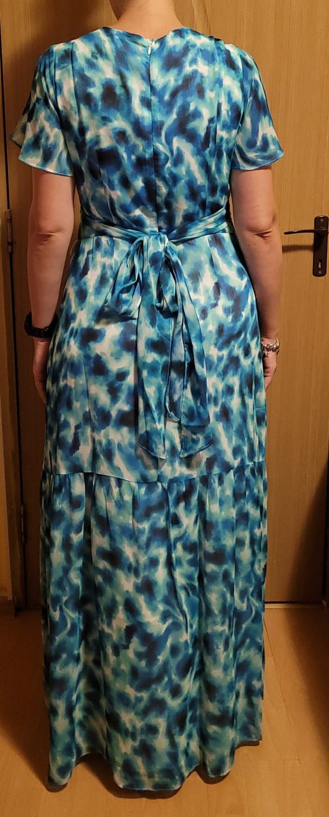 Rochie albastra, de vara