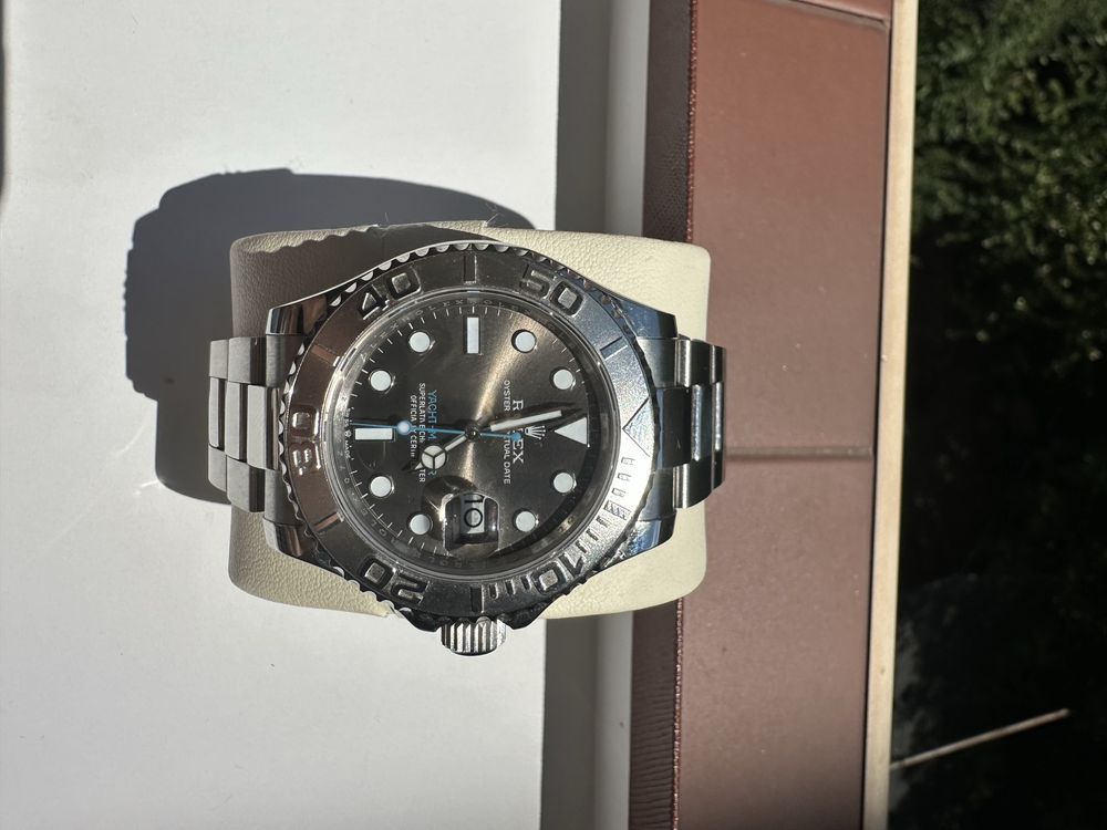 Rolex Yachtmaster rhodium 40mm