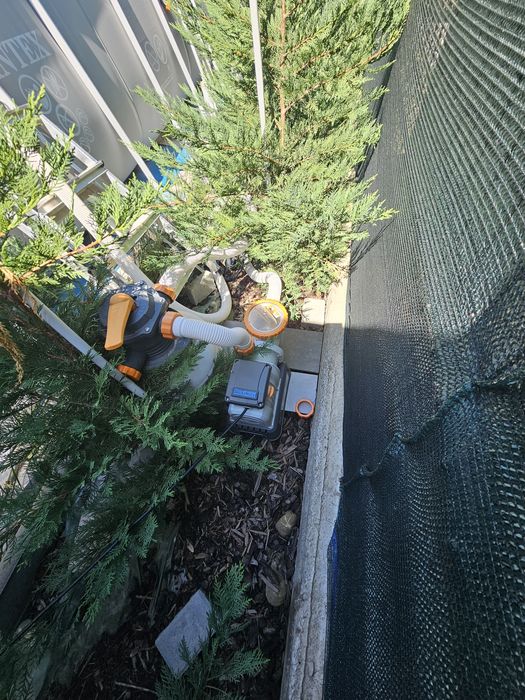 Piscina cadru metalic