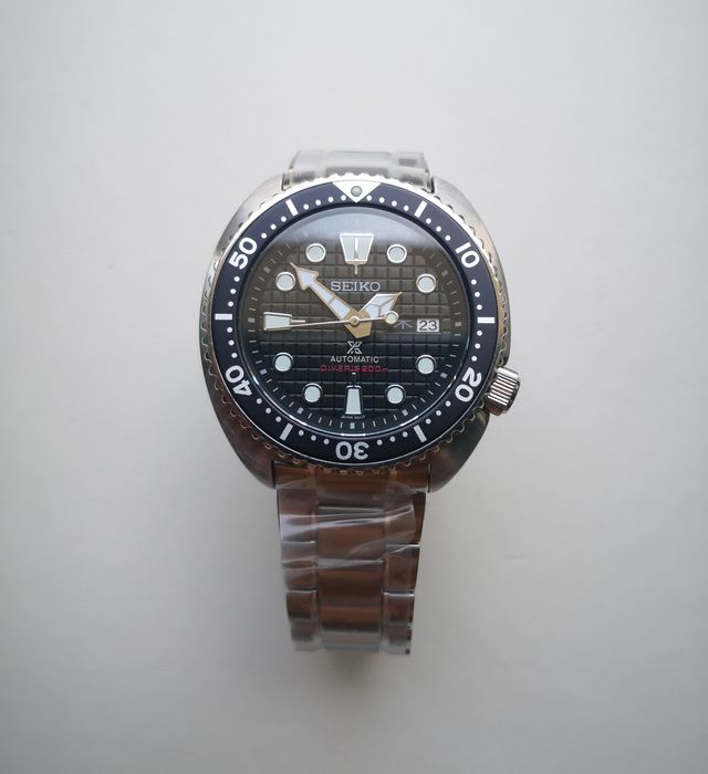 Ceas automatic Seiko Turtle Mod Prospex bratara metalica