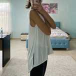 Bluza maiou alb S