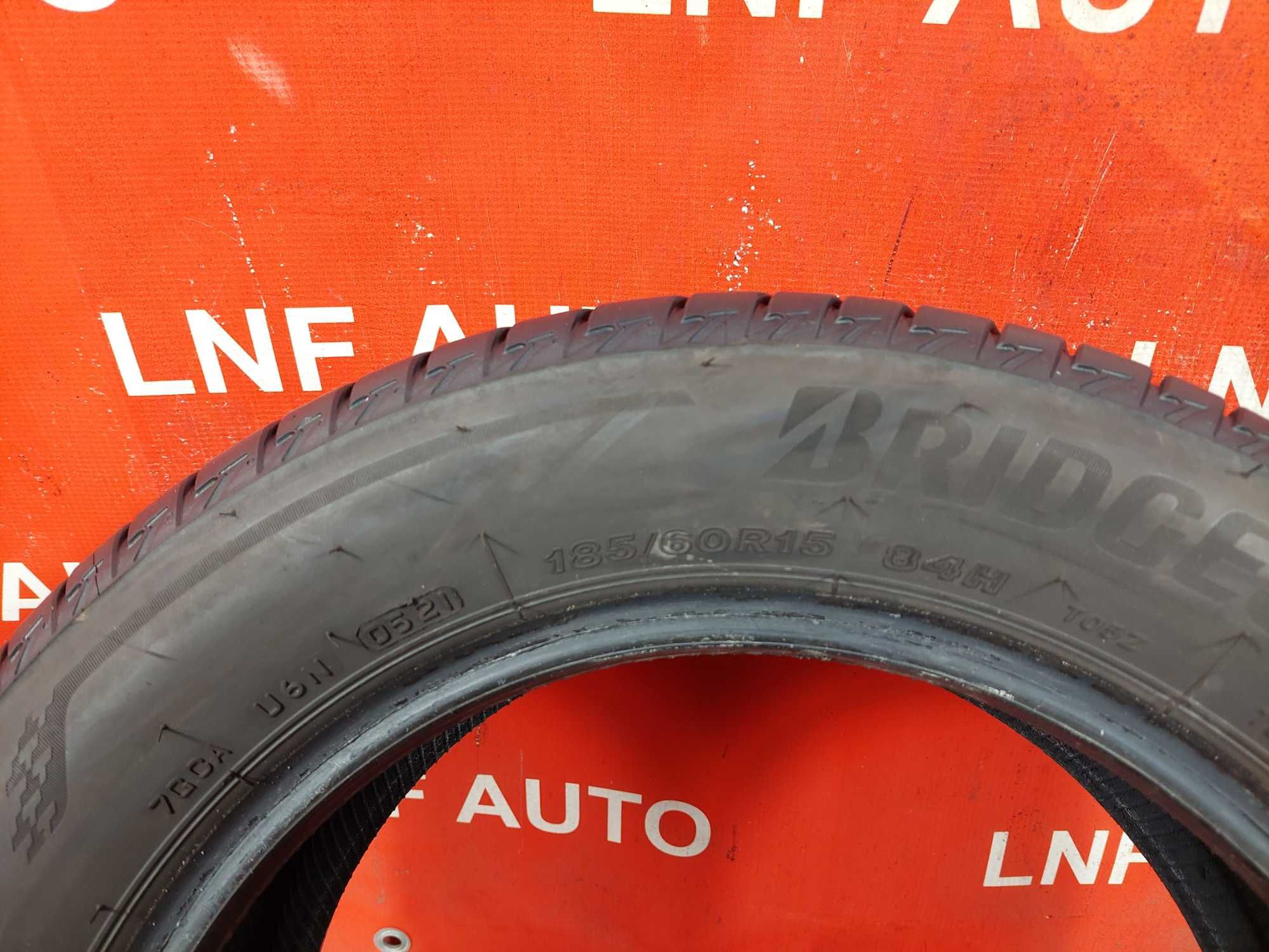 1 Anvelopa de VARA - 185/60/15 - BRIDGESTONE - 7.88 MM - DOT 2021 !