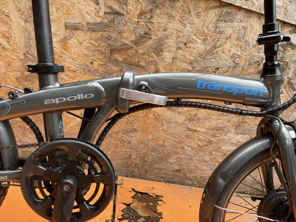 Bicicleta apollo transport pliabila electrica fara baterie ca in poze!