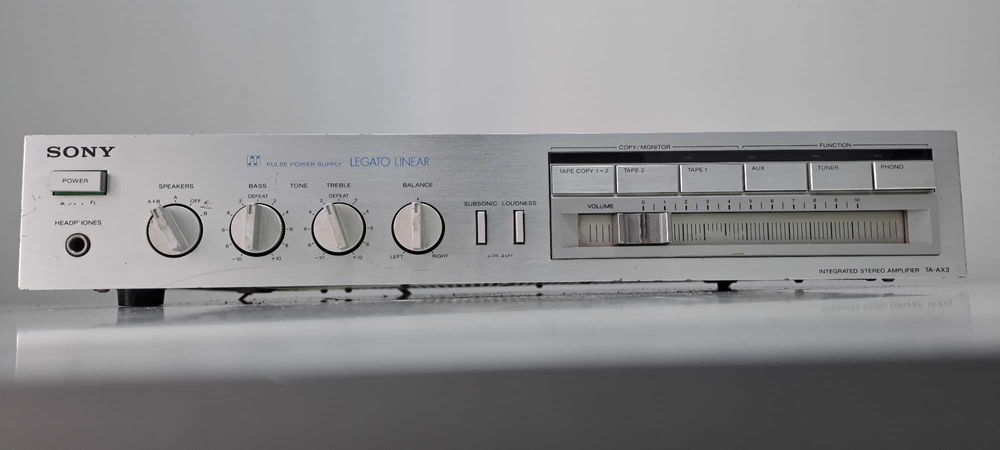 muzica SONY TA AX 3 defect