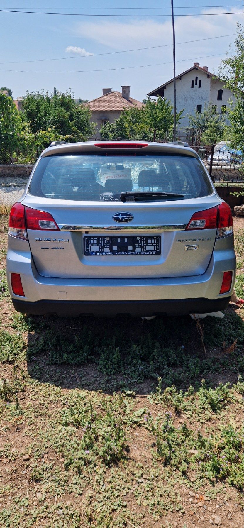 Subaru outback 4x4 face