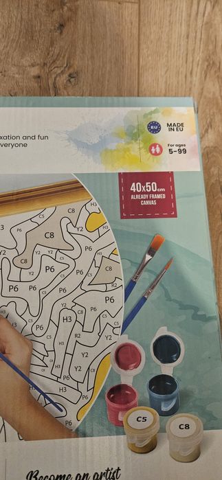 Set pictura pe numere nou