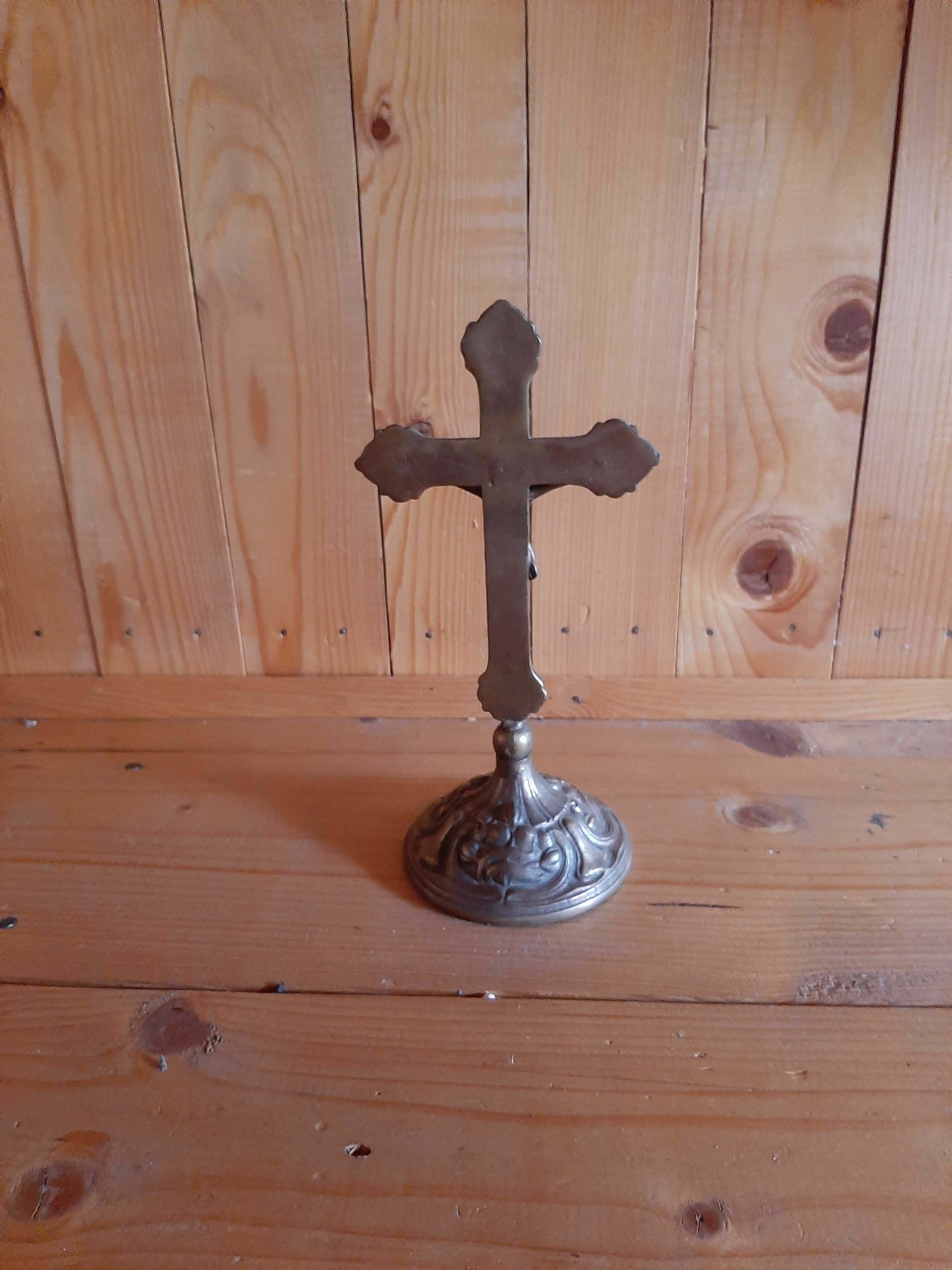 Crucifix metalic 25 cm