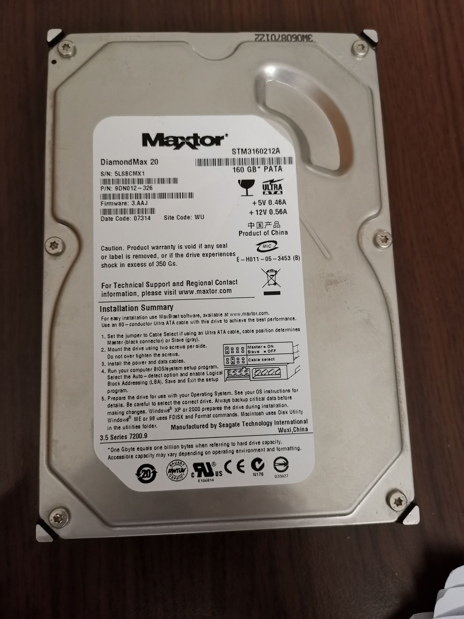 Hard disk-uri PC SATA/IDE