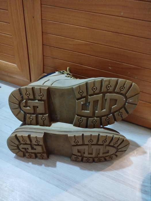 Ботинки зимние, нубук, р 41-42