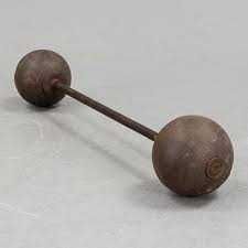 Set  Bara si Gantere Retro 25kg