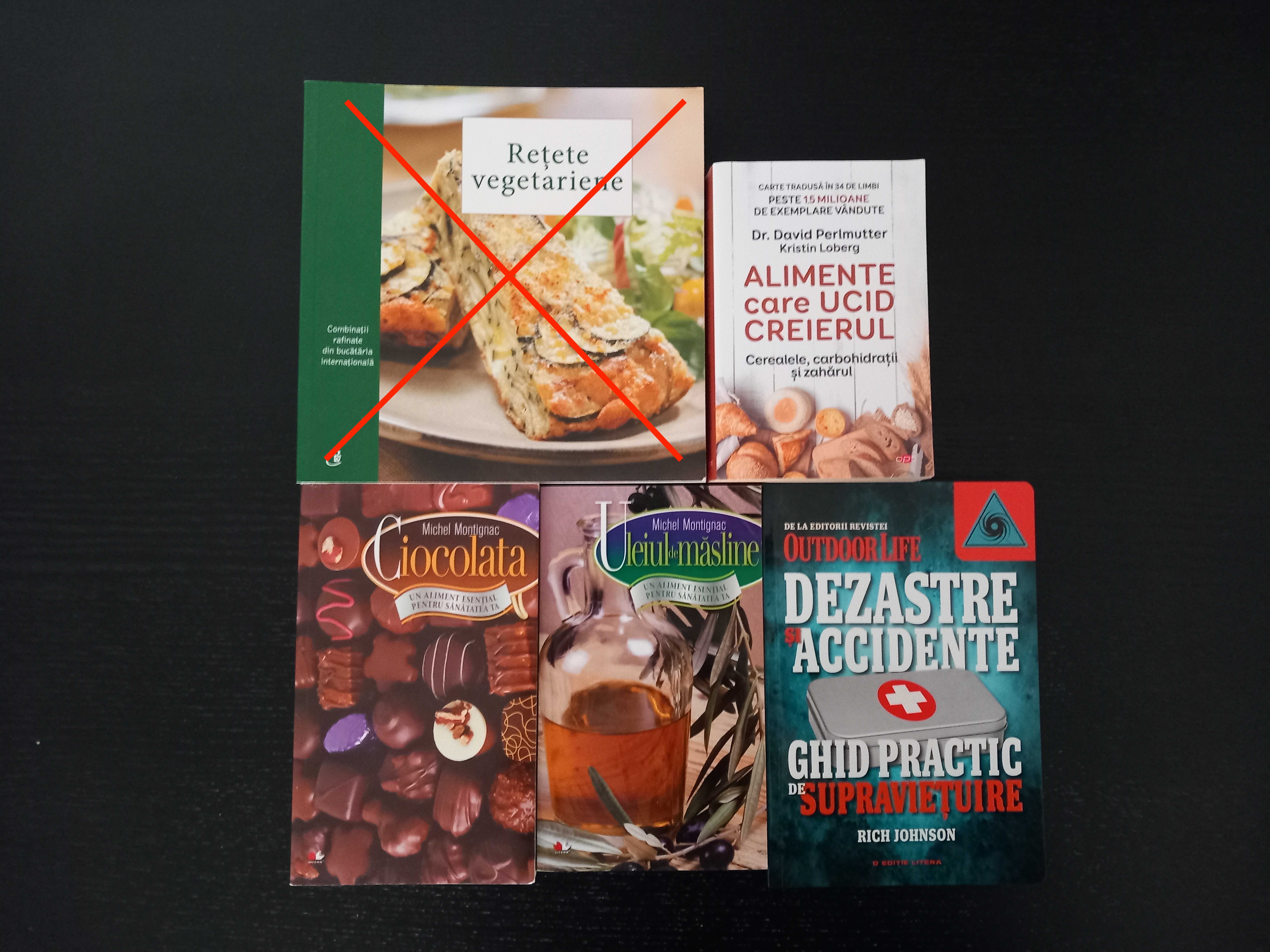 Pachet Retete, alimente, stil de viata - 4 carti ramase