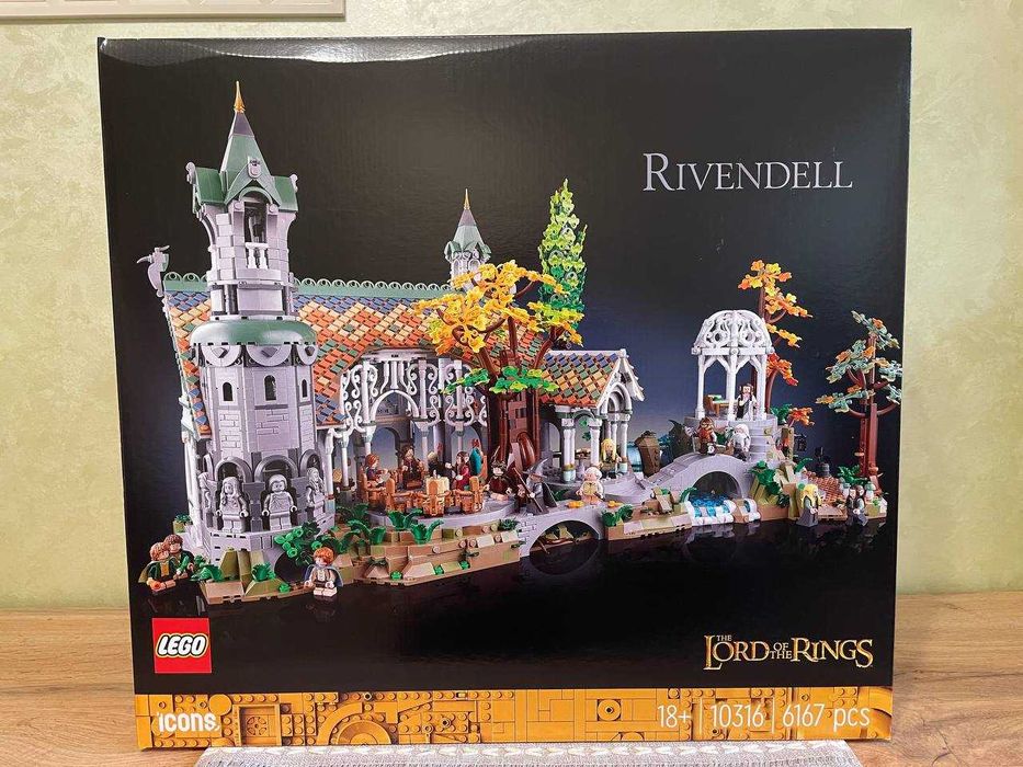 Lego Icons: Lord of the Rings - Ривенделл (Властелин колец 10316)