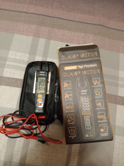 мултицет и ампер клещи