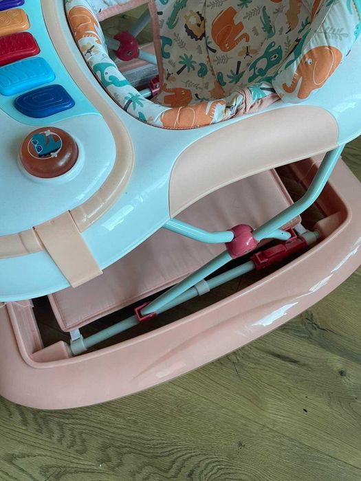 Проходилка Wunderkid 2 in 1 розова