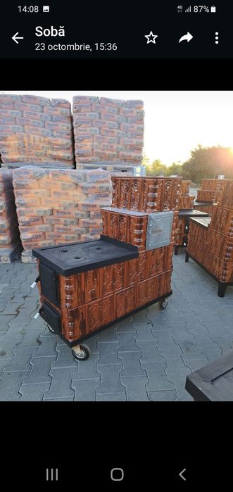 Sobe teracota montate pe cadru