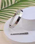 Brățară Cartier LOVE aur alb 750