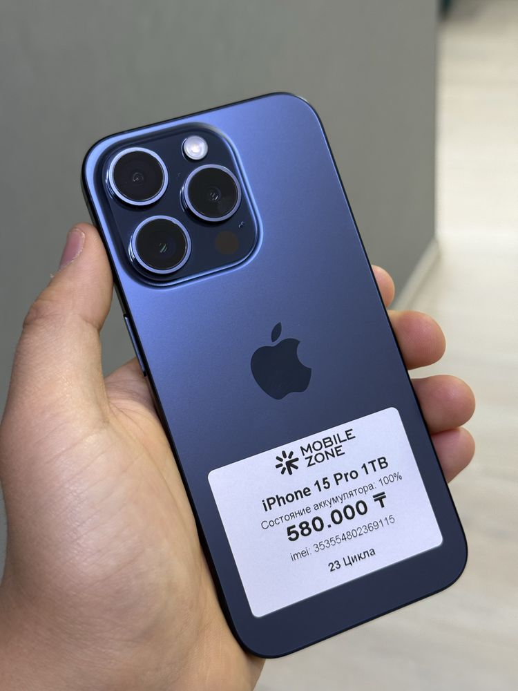 Iphone 15 Pro 1 TB 100% 23 цикл | Mobile Zone