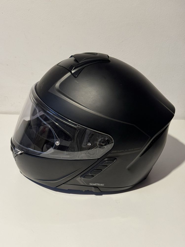 Casca moto SENA Implulse Black M