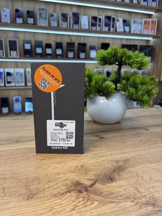 Samsung S25 Silver Shadow 128Gb - Sigilat - Garantie