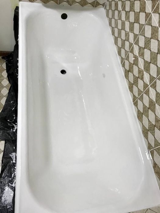 Реставрация ванн Эмалировка Ванной Жидким Мрамором