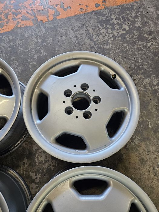 Set jante Mercedes tip AMG R15 5x112 cu buza retro