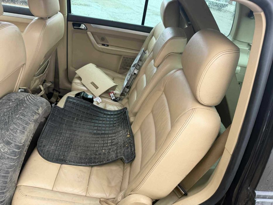 vw touran 2.0 tdi bkd на части кожа нави тоаран