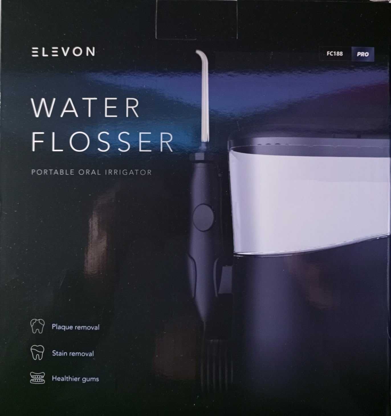 Elevon Premium Water Flosser Kit за семейни стоматологични грижи