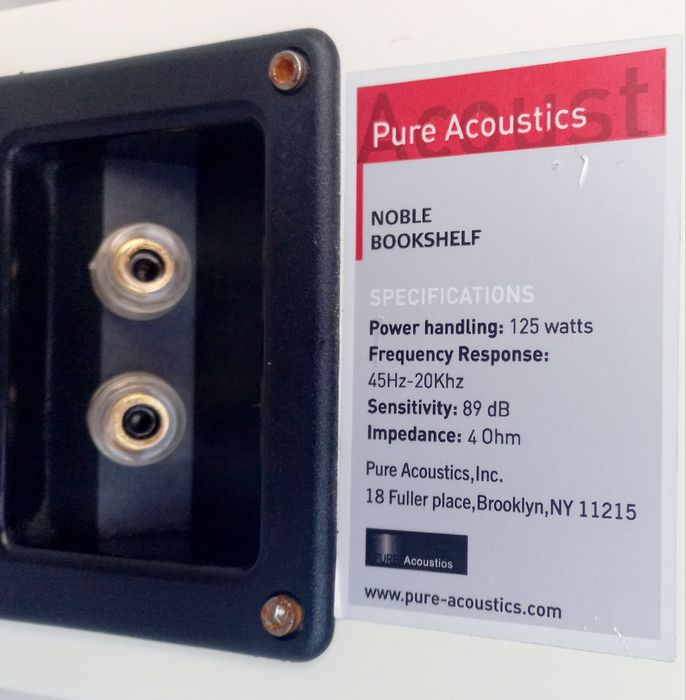 Тонколони Pure Acoustics 125 Watt