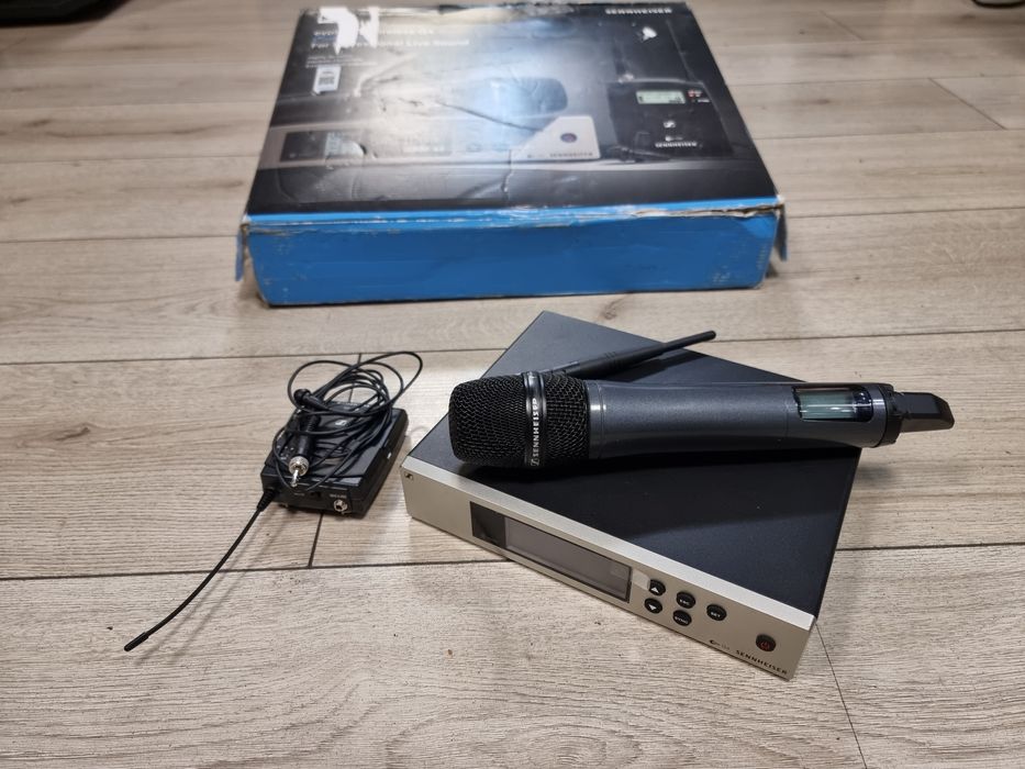 Amanet F28: Set Microfon+Lavaliera Wireless Sennheiser EW 100 G4