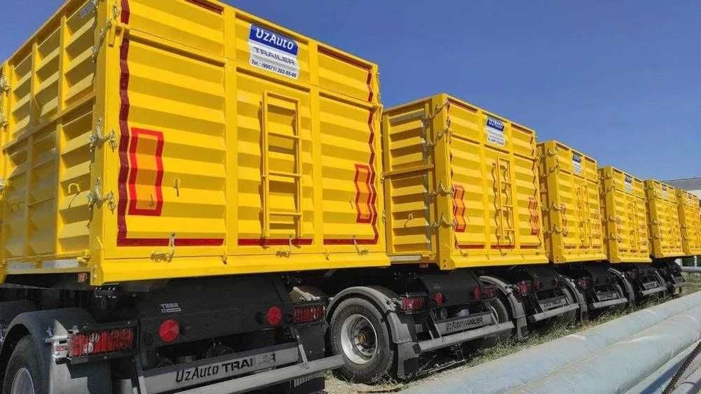 Полуприцеп самосвальный зерновоз UzAutoTrailer - 35 куб.м