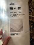 Saltea ikea 80x200 (2 bucati)