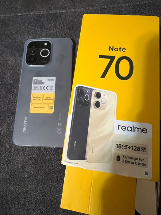 Realme 70 128гб 18 озу