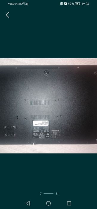 Laptop Acer Aspire ES1-511 cu procesor Intel® Celeron® Dual-Core