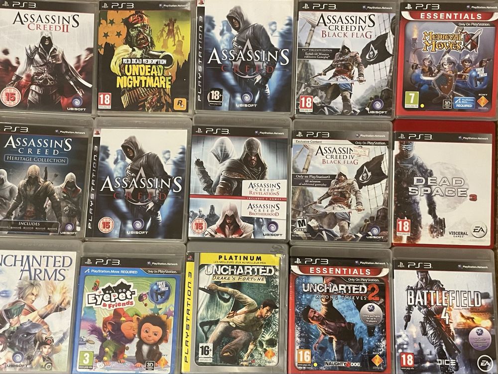 Ps3 playstation 3 gta minecraft sb1 si multe alte titluri de top