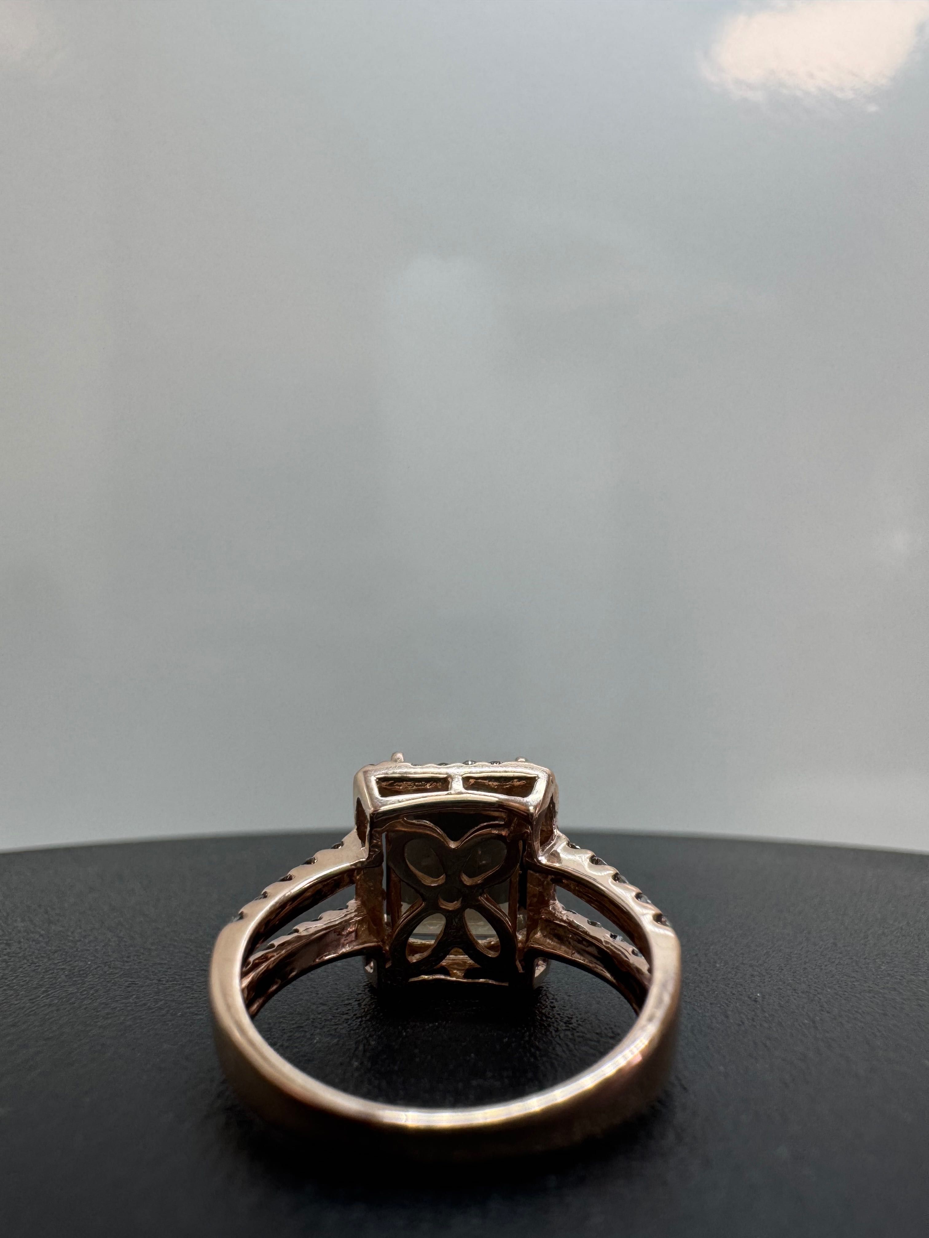 ‼️Изящен пръстен с диаманти-Le Vian‼️