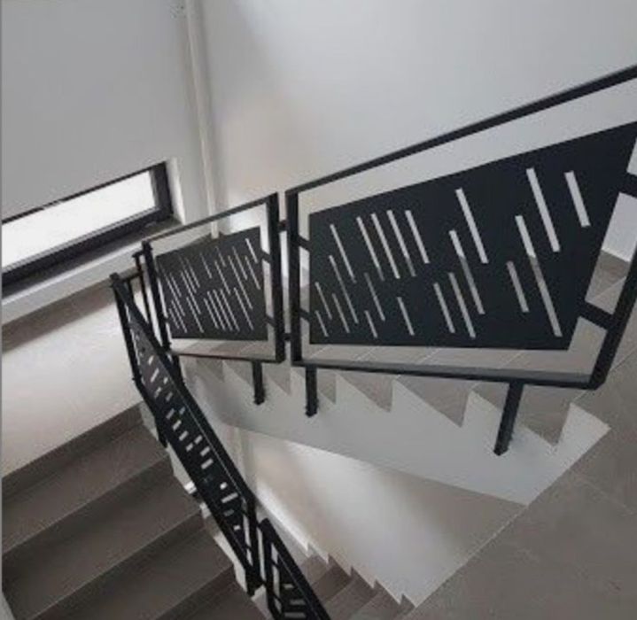 Balustrada tablă decupată