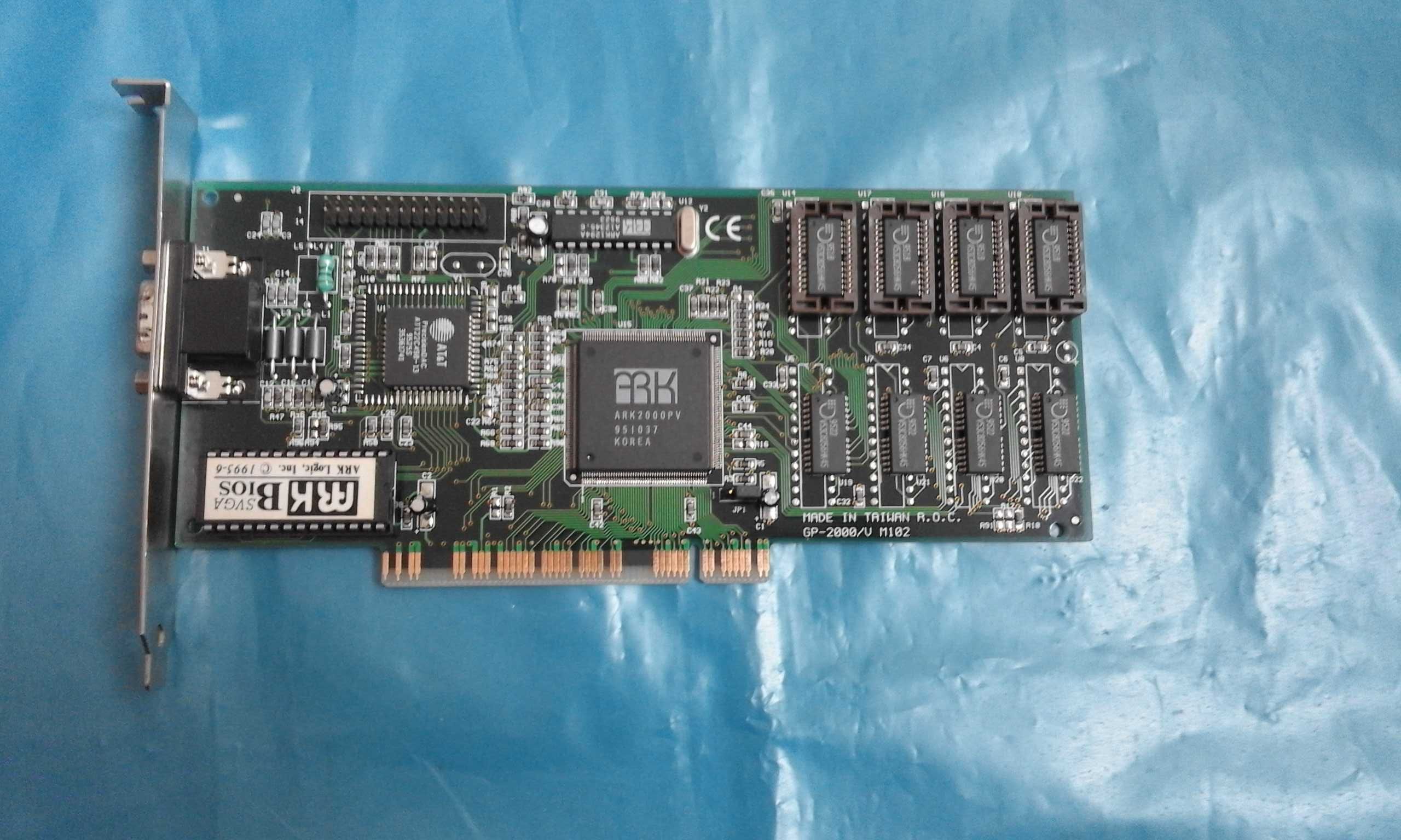 Placa video ARK GP-2000/V, PCI