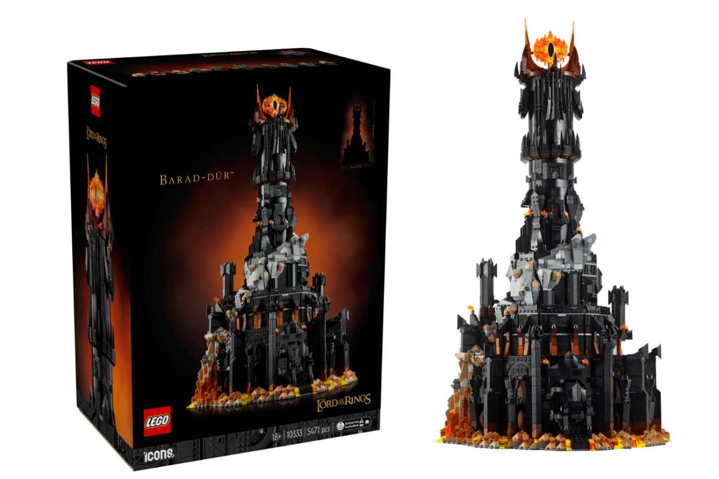 Лего Барад-дур / Lego Barad-dur и GWP