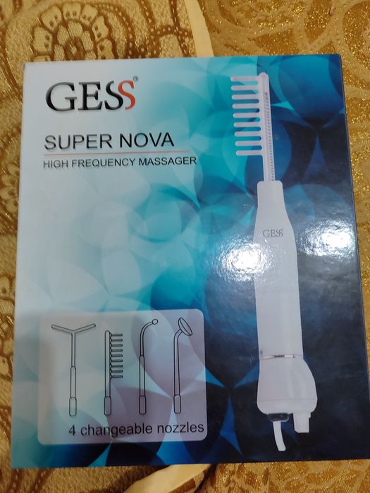 Аппарат для дорсенвализац Gess профессиональный с насадками