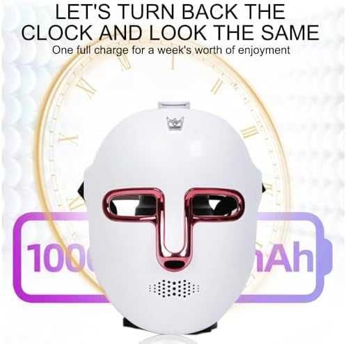 Нова Маска за лице 7 LED цвята домашна грижа за кожа Светлинна терапия