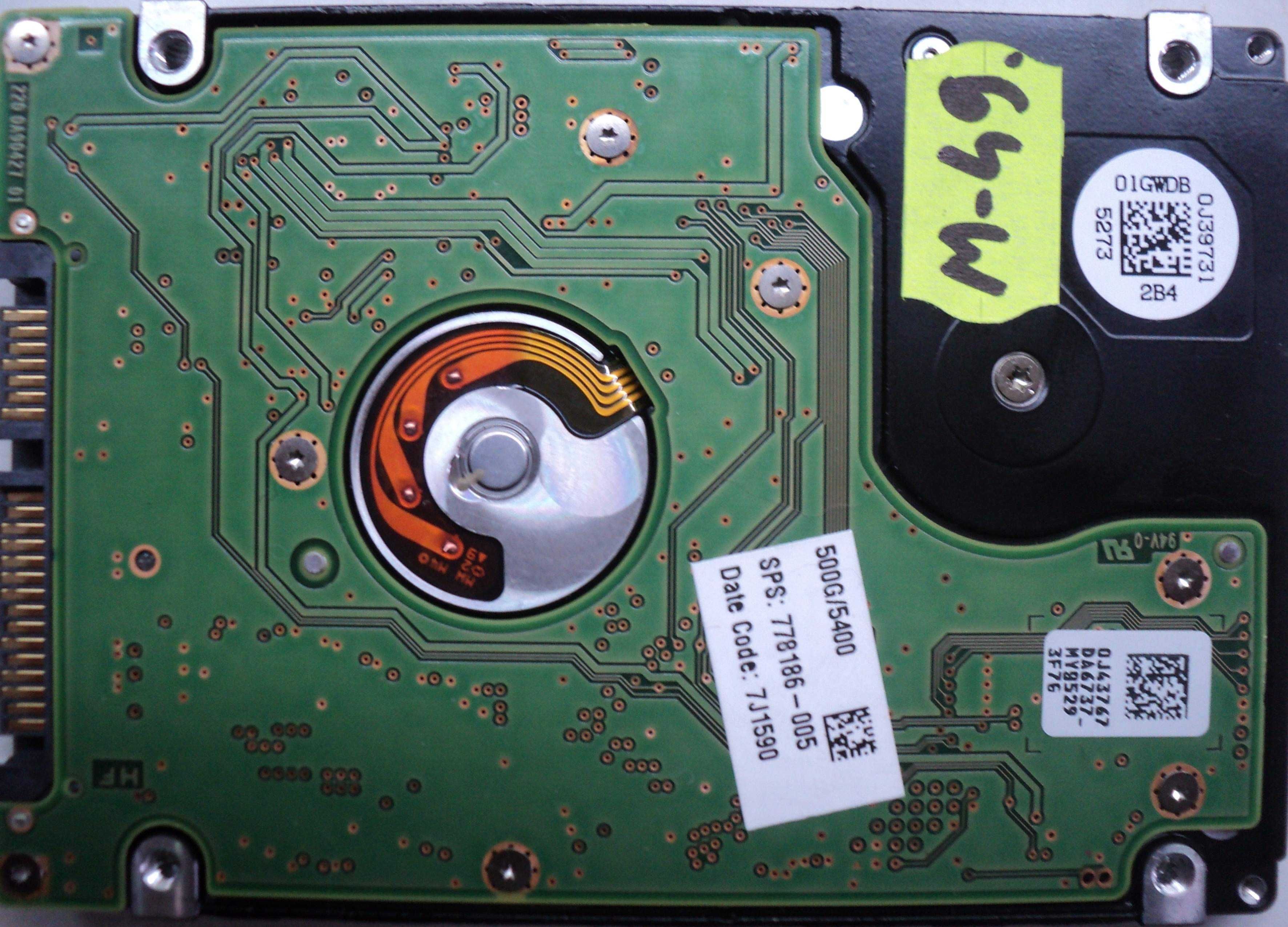 Hard Disk-HDD Sata 2,5" HDD-500 Gb HGST HTS545050A7E680