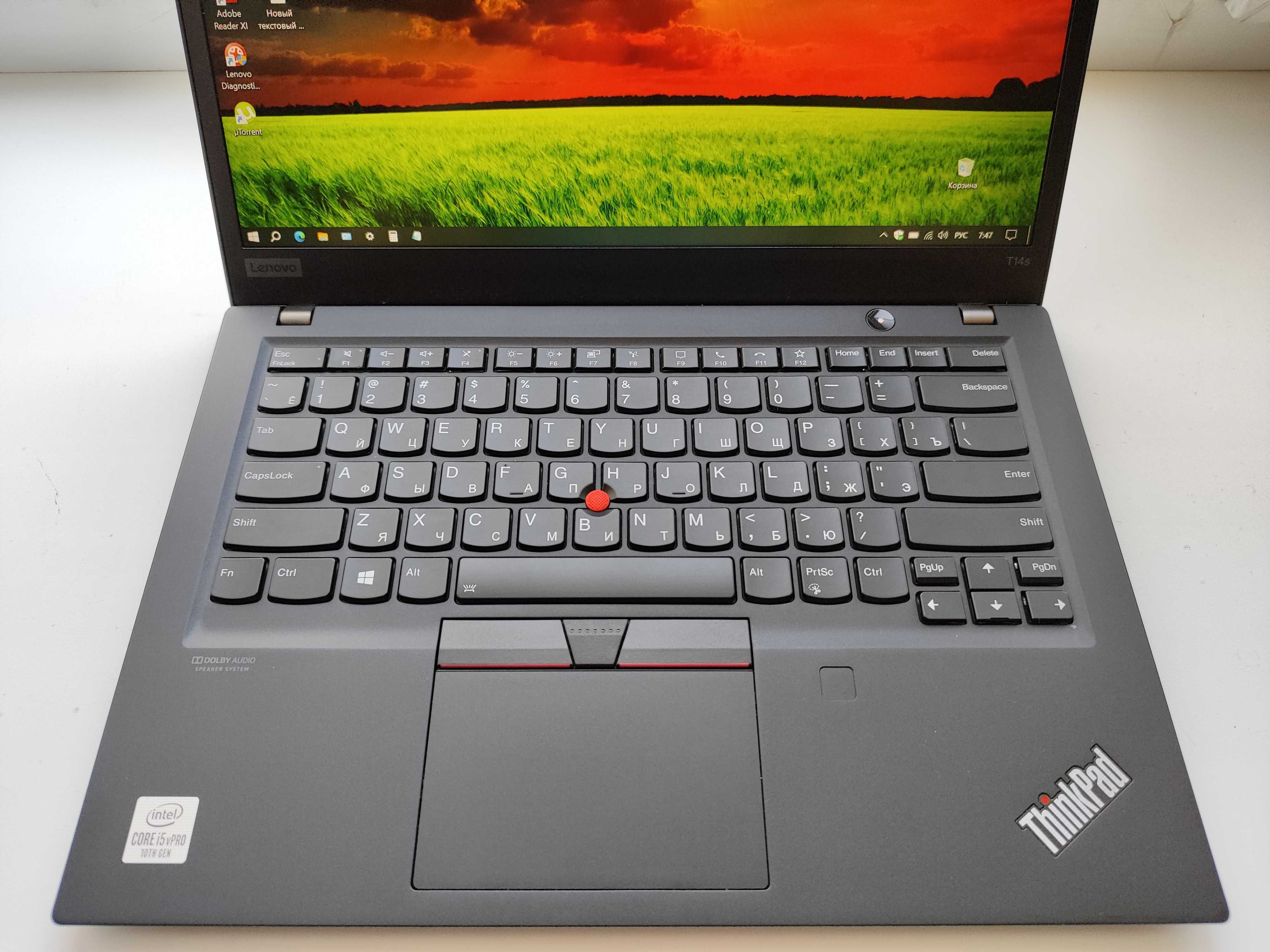 Lenovo ThinkPad T14S Gen 1/i5/8/256NVMe/14/FHD/IPS/PremiumUltra