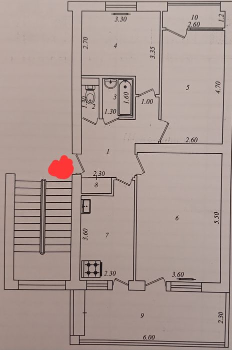 Продаётся 3/3/4,центр города, Ц 14, ор-р Ганга! Ипотека есть!