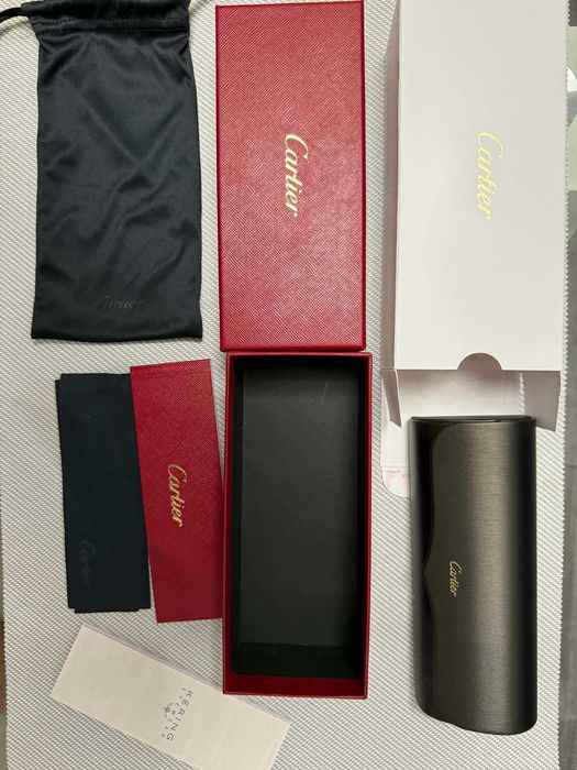 Мъжки слънчеви очила CARTIER SANTOS CT0037S 59 003