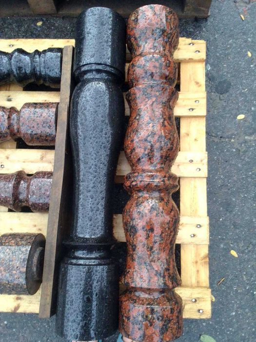 Balustrade de granit